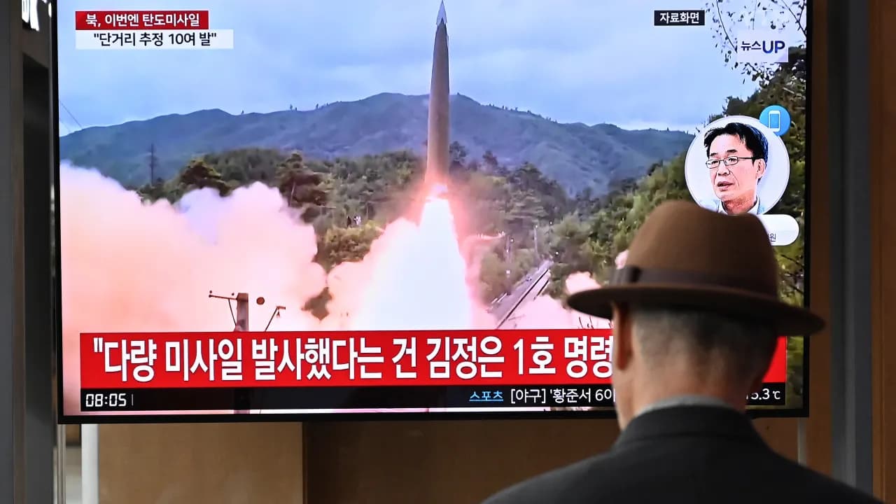Coreia do Norte disparou míssil balístico no Mar do Japão, diz agência