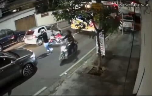 VÍDEO: Criminosos armados tentam roubar veículos, no RJ