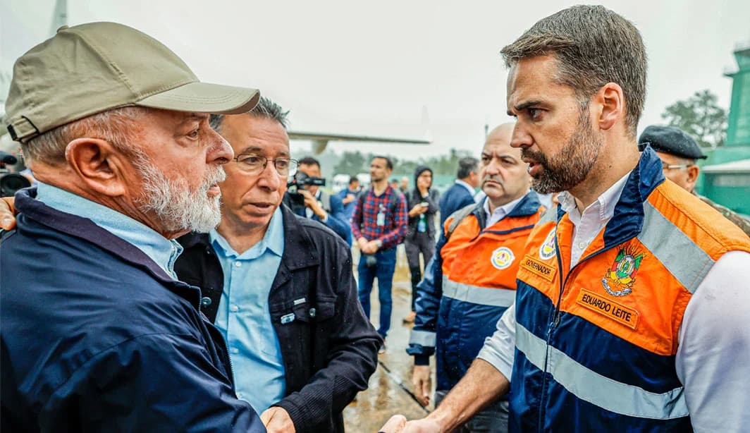Lula diz que &#8220;não haverá impedimento da burocracia&#8221; para recuperar o Rio Grande do Sul