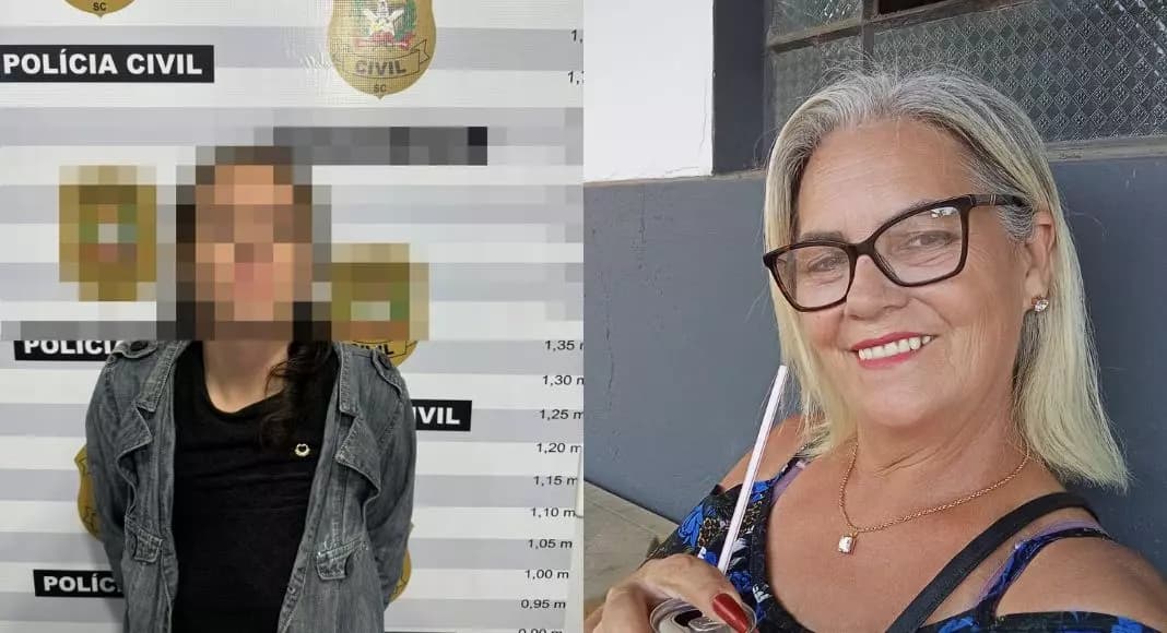 Mulher é presa após matar a própria mãe a facadas em SC