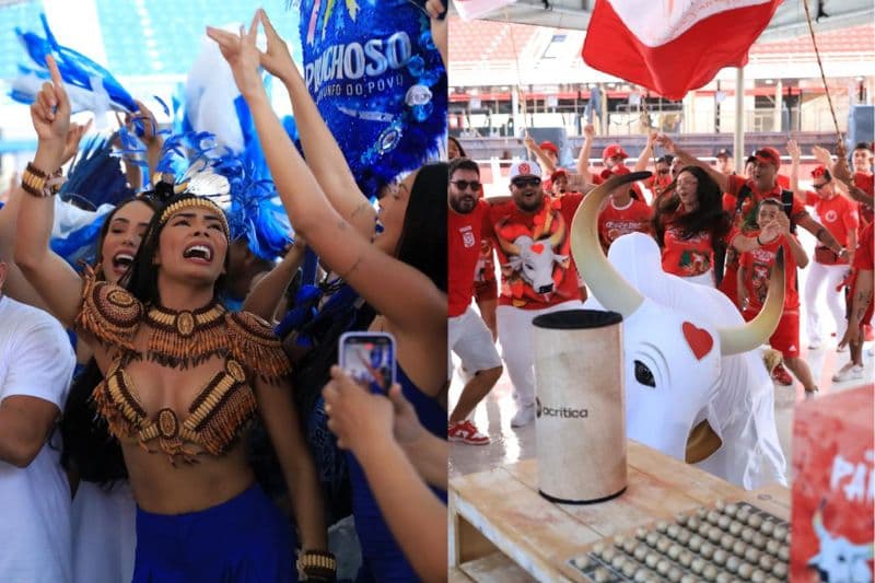 Caprichoso abre as duas primeiras noites do Festival de Parintins e Garantido a última