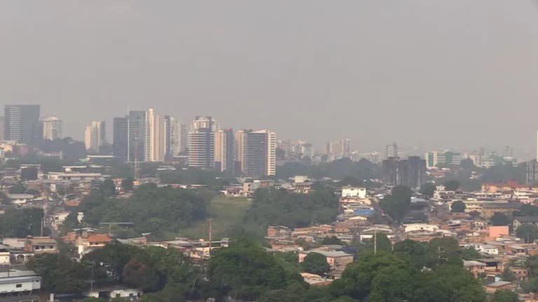 Defesa Civil alerta sobre qualidade do ar em Manaus; saiba como se proteger