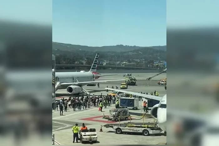 VÍDEO: Nos EUA avião é evacuado às pressas depois de bateria de notebook pegar fogo