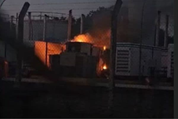 Princípio de incêndio atinge usina termelétrica e causa &#8216;apagão&#8217; em Barcelos