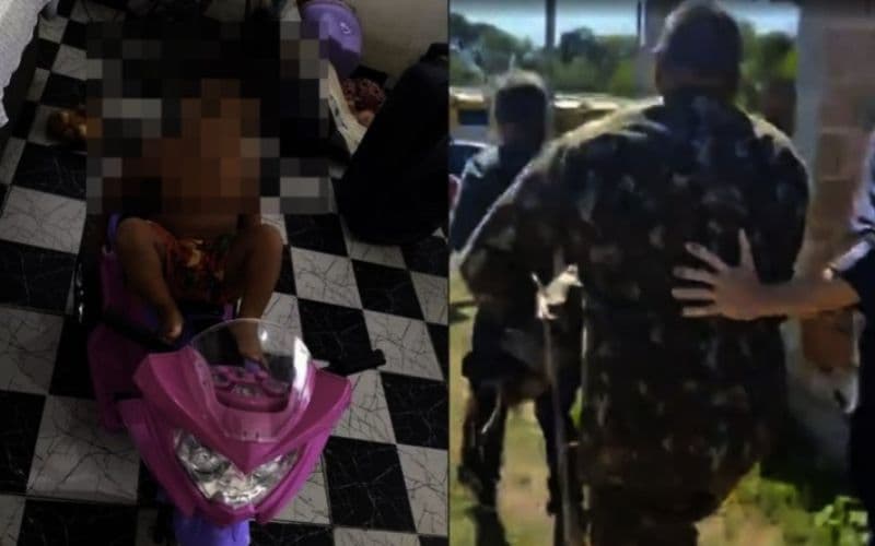 Criança é resgatada de área de mata com vida após quase dois dias desaparecida