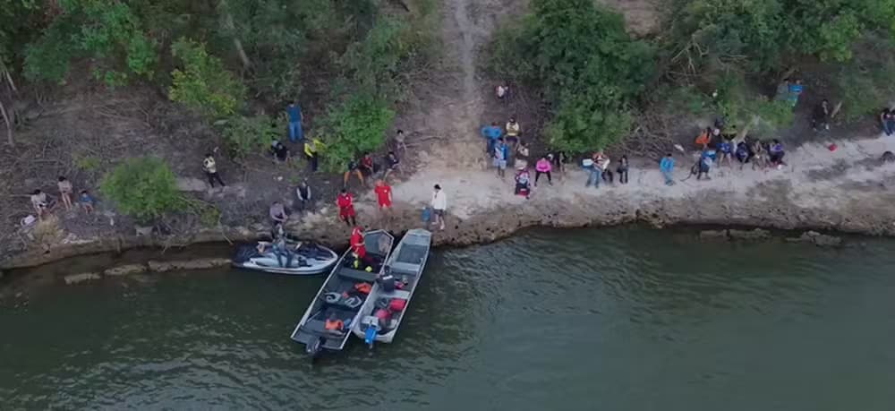 MT: Homem e criança são encontrados mortos em rio após vento virar embarcação