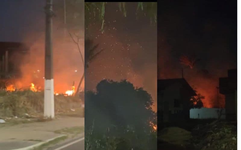 VÍDEO: Manaus registra três incêndios em menos de 2h nesta terça-feira (10/9)