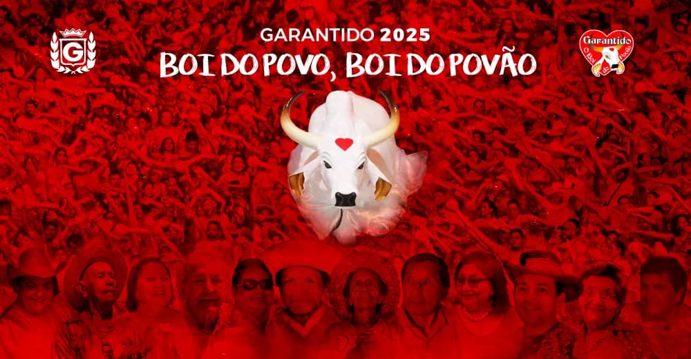 Garantido 2025: “Boi do Povo, Boi do Povão” é o tema para o 58º Festival de Parintins