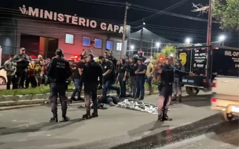 IMAGENS FORTES: Mulher morre ao cair de motocicleta em acidente de trânsito na Cidade Nova
