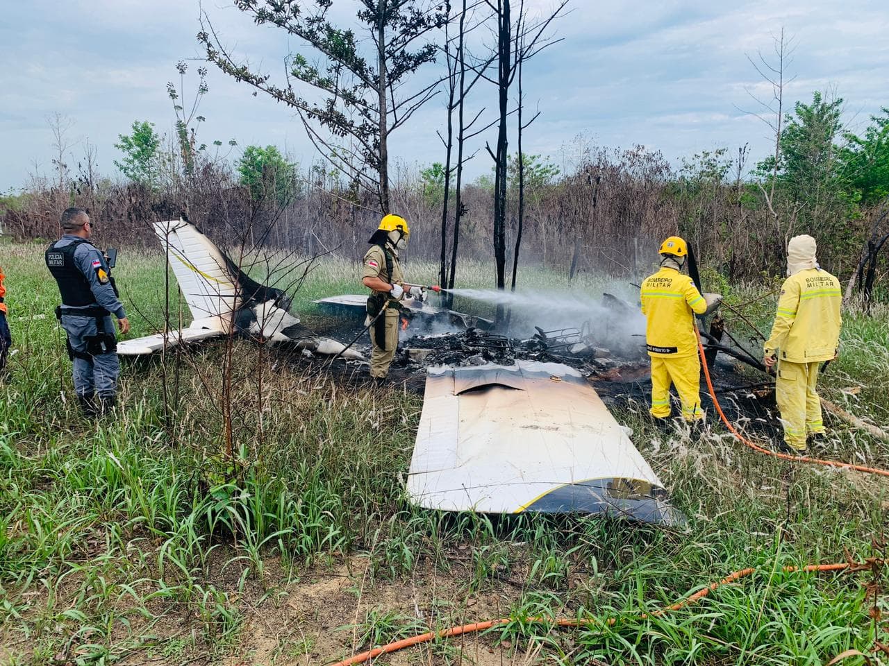 Mais de 20 kg de drogas são apreendidos em avião derrubado pela FAB em Lábrea