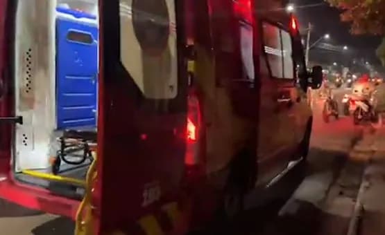 Motociclistas ficam feridos em acidente entre motos em Itacoatiara