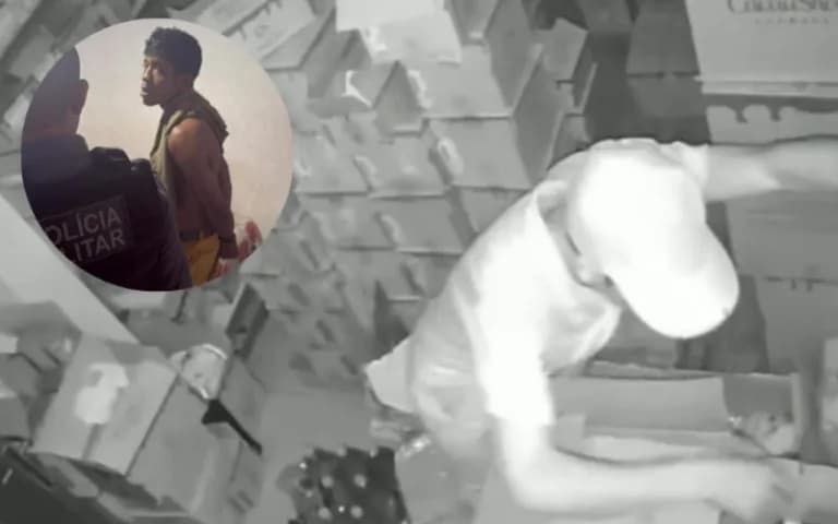 VÍDEO: Câmeras de segurança registram roubo a loja da Cacau Show em Coari