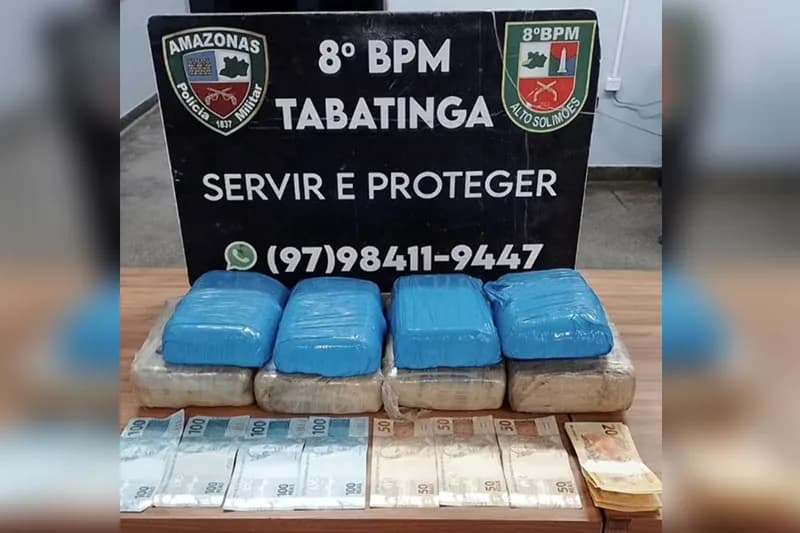 Denúncia anônima leva a prisão de duas mulheres por tráfico de drogas, no AM