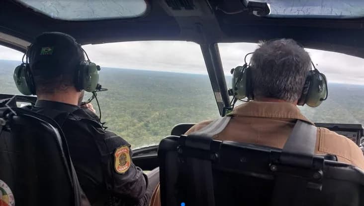Operação Terra Viva da PF combate garimpo ilegal no interior do Amazonas