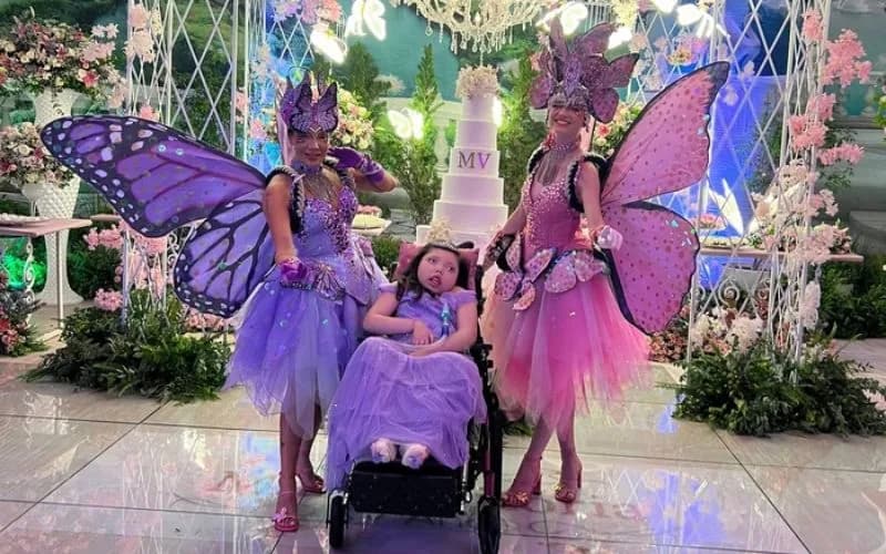 Jovem com síndrome rara supera expectativa de vida e celebra 15 anos
