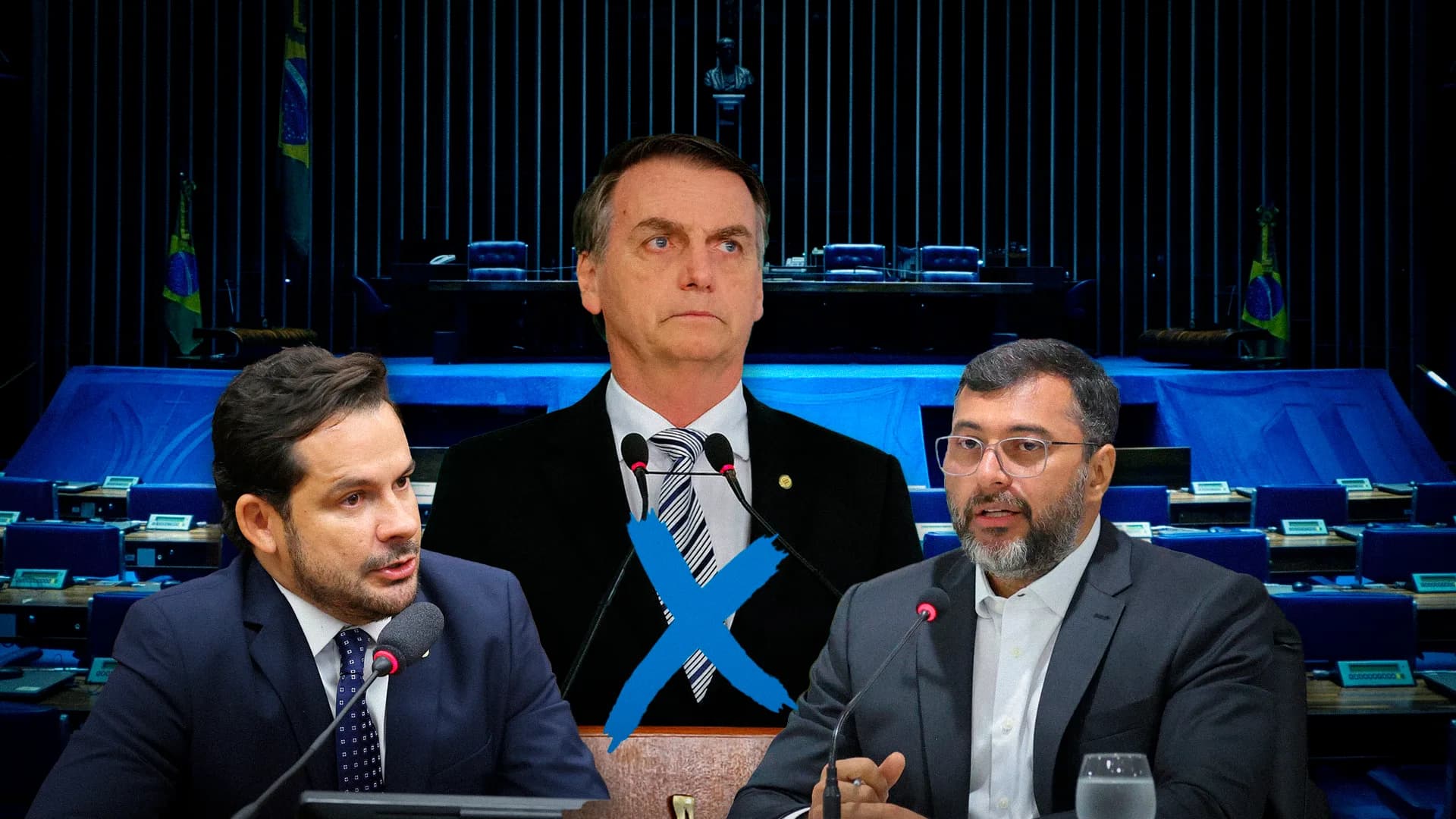 Wilson Lima ou Alberto Neto? Bolsonaro terá que escolher seu candidato ao Senado em 2026