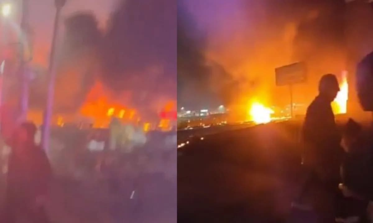 VÍDEO: Avião cai próximo a shopping e causa explosão nos EUA