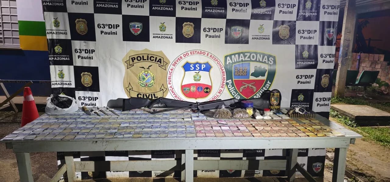 Operação Estoque Zero: homem é preso com drogas avaliadas em R$ 50 mil em Pauini
