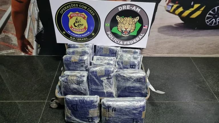 Polícia Federal apreende drogas em aeroportos no Amazonas