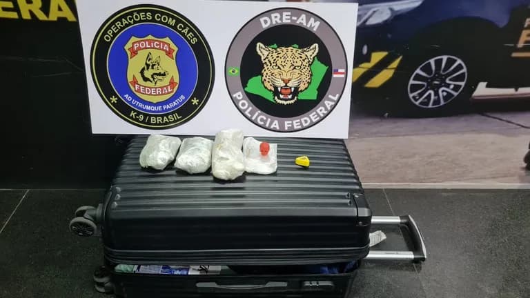 Passageiro é preso com LSD e Ecstasy no aeroporto de Manaus