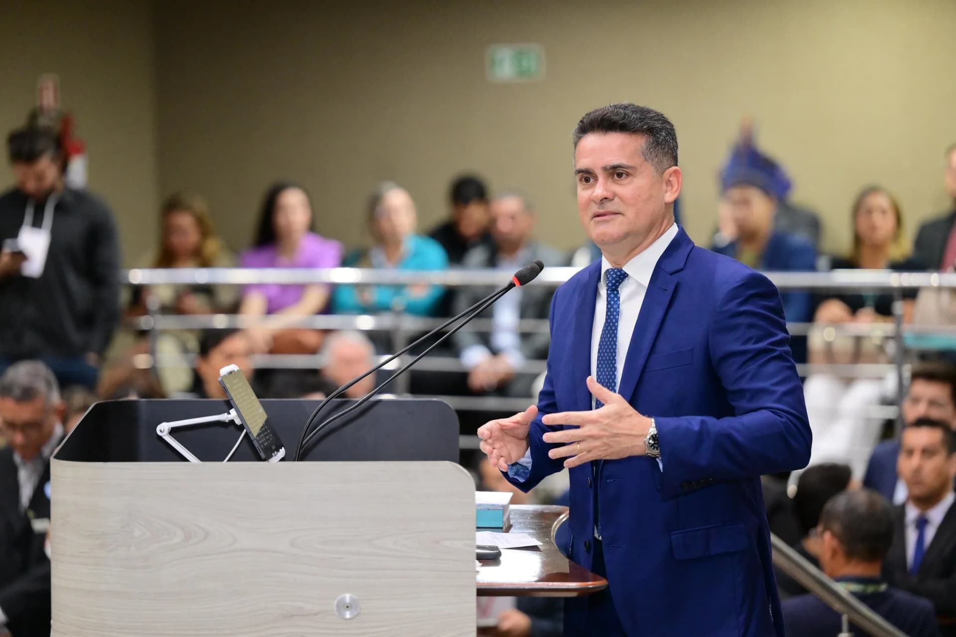 Em discurso na CMM, David Almeida anuncia novas metas do novo mandato