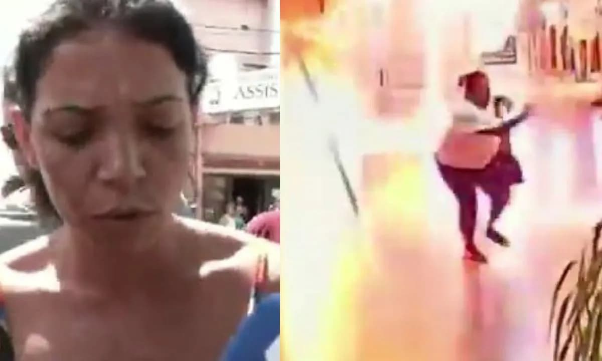 VÍDEO: “Não me arrependo”, diz mulher que incendiou loja de roupas em Shopping no RJ