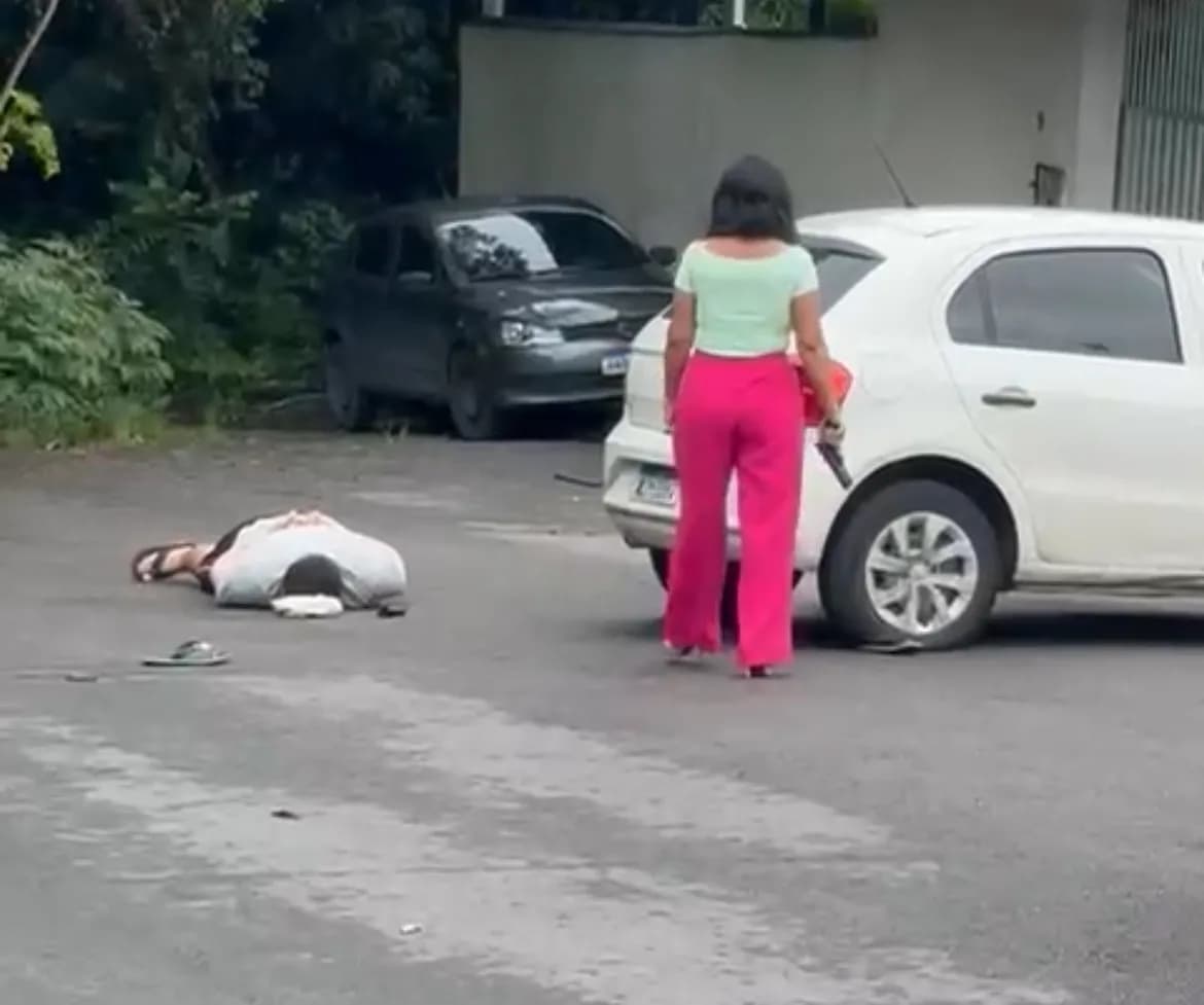 VÍDEO: Investigadora frustra assalto e prende criminoso em Manaus