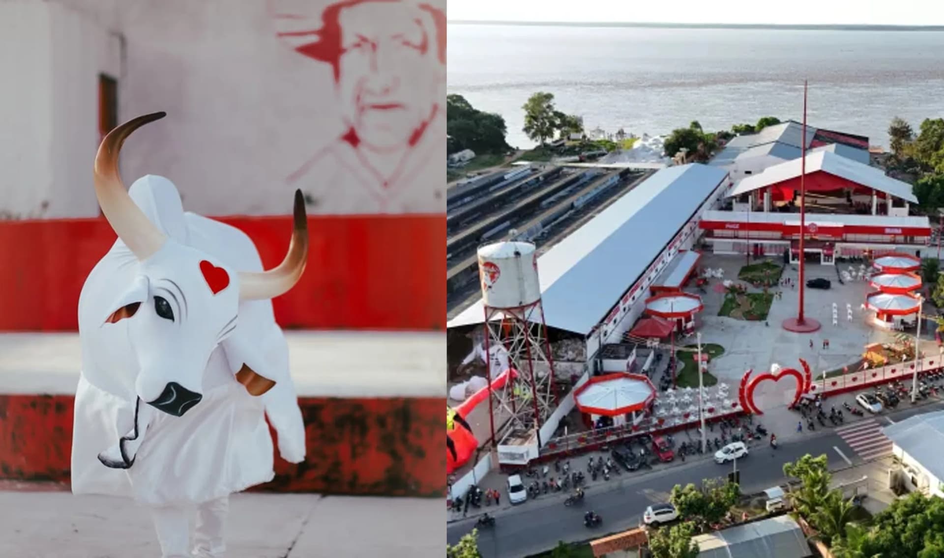 Em Parintins, Boi Garantido avança nas obras do Curral e na preparação para o Festival 2025