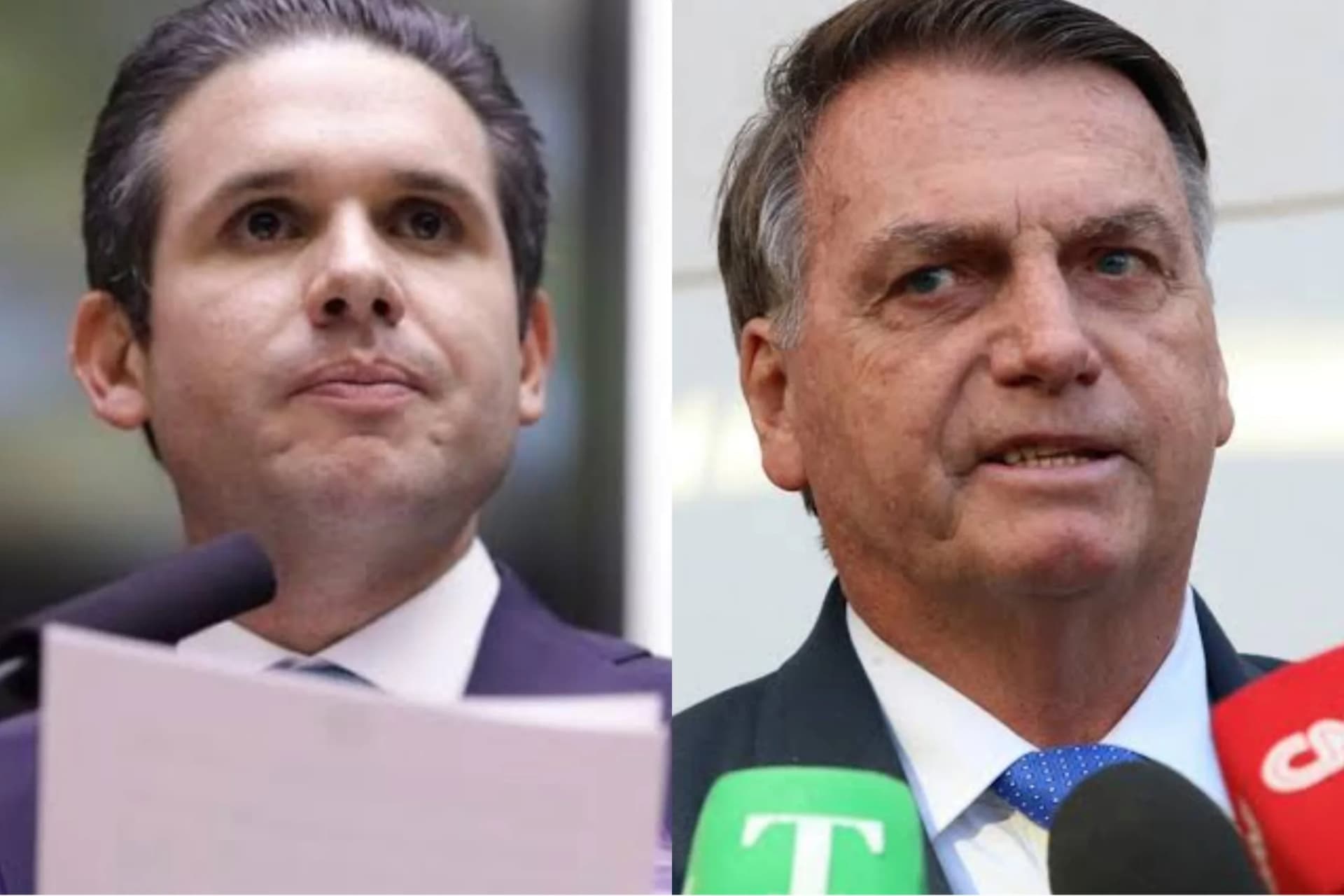 Hugo Motta se reúne com Bolsonaro para discutir anistia aos presos de 8 de janeiro