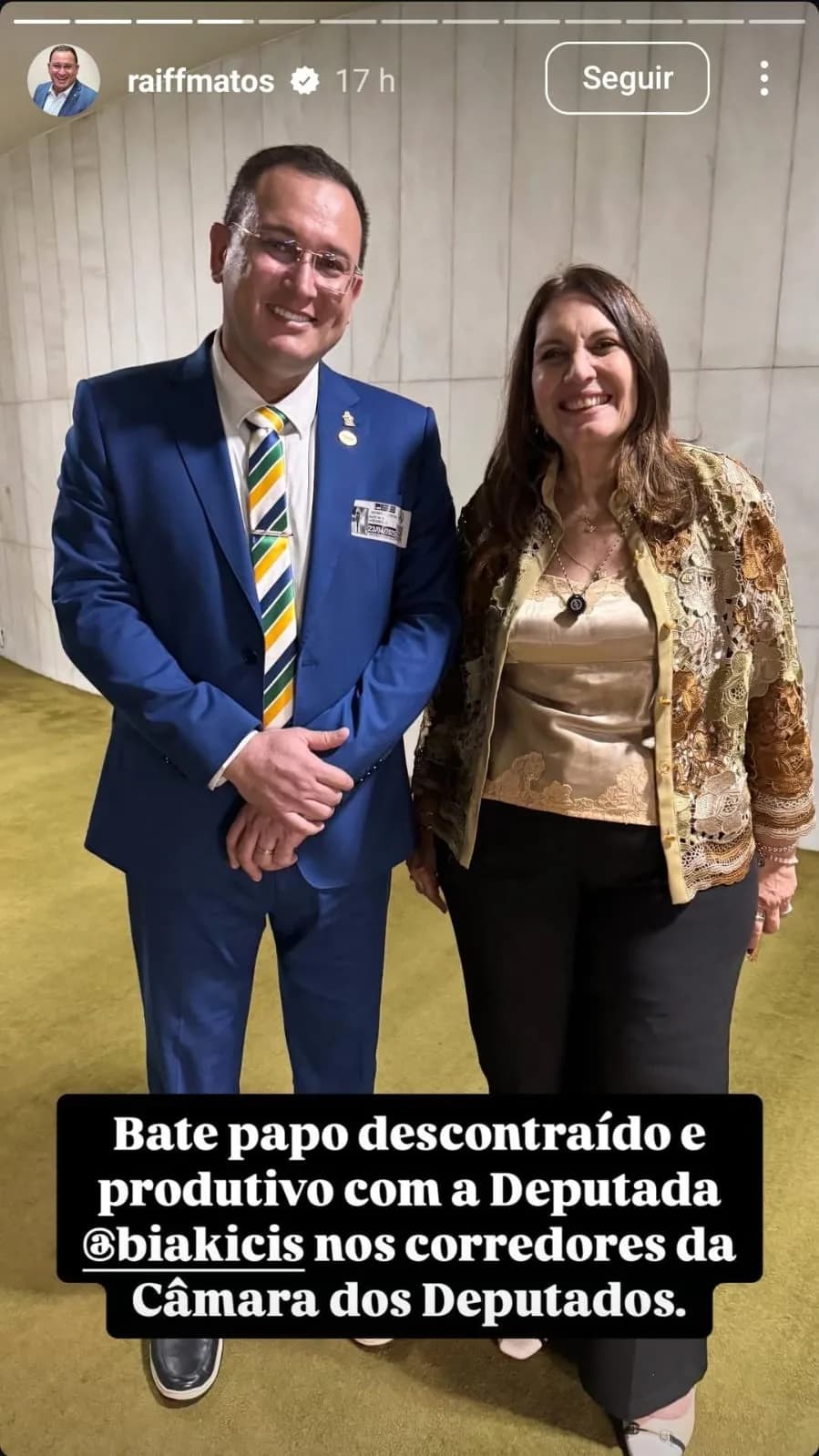 Raiff Matos viaja a Brasília e se encontra com integrantes do PL