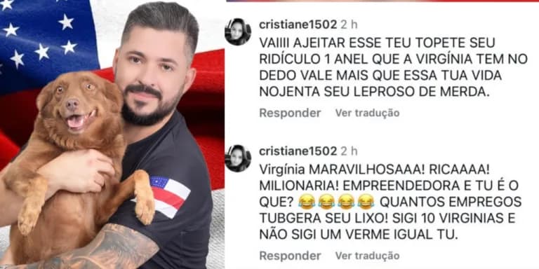 Exclusivo: “Seu leproso de merd@”, protetor ambiental sofre discurso de ódio na internet por se posicionar contra “Bets”