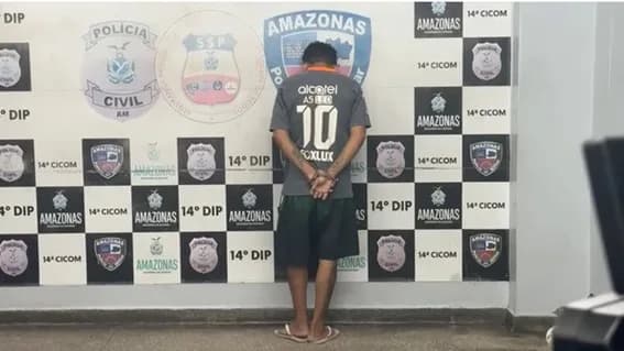 Vulgo &#8216;Manco&#8217; é preso por tráfico e porte ilegal de arma em Manaus