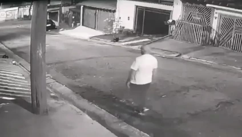 VÍDEO: Homem de 54 anos é baleado durante tentativa de assalto em São Paulo