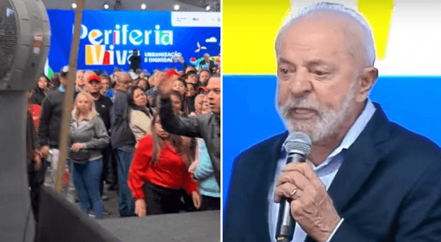VÍDEO: Homem chama Lula de &#8220;ladrão&#8221; em evento em SP e é expulso do local