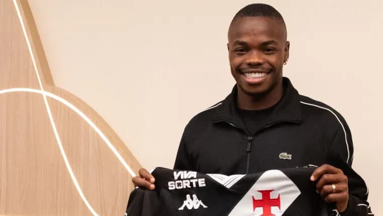Novo reforço do Vasco, Andrés Gómez chega ao Rio: &#8220;Sou um jogador que desequilibra&#8221;