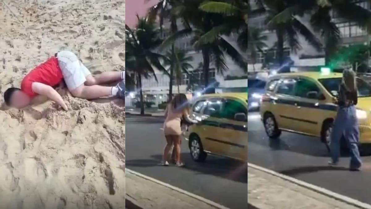 &#8220;Boa noite, Cinderela&#8221;: Turista é dopado por mulheres em praia do Rio de Janeiro; veja