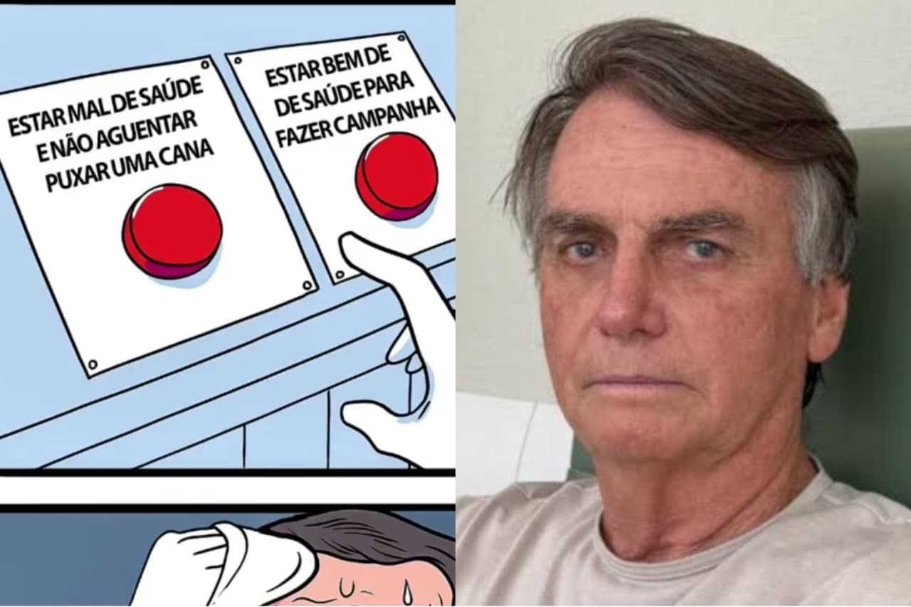 PT ironiza saúde de Bolsonaro: &#8220;Quando está preso, é doente; pra pedir voto, é atleta&#8221;
