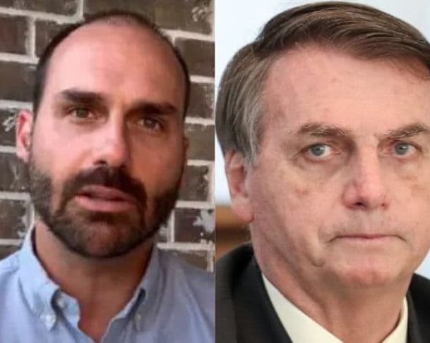 &#8220;Seu ingrato&#8221;: Eduardo Bolsonaro cobra e xinga ex-presidente em conversa de WhatsApp