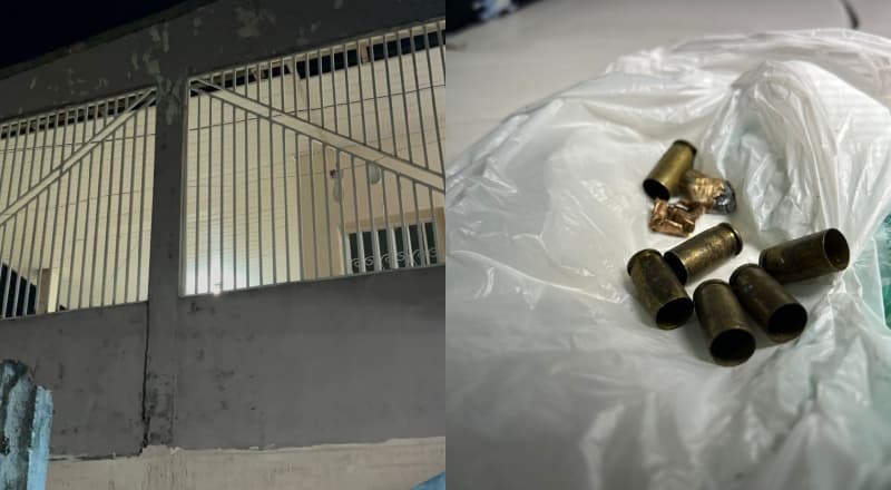 Briga entre vizinhos termina em casa alvejada com 7 tiros em Manaus
