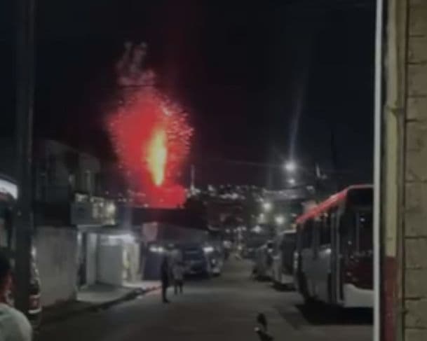 Facção criminosa faz queima de fogos após &#8220;vitória&#8221; na zona Norte de Manaus