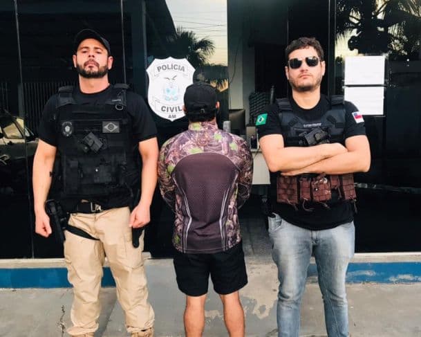 Homem é preso por tentativa de homicídio após disparos contra jovem no interior do AM
