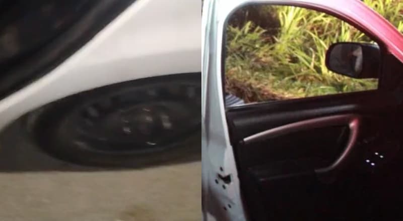 Moradores ouvem rajada de tiros e encontram 2 mortos dentro de carro em Manaus; vídeo