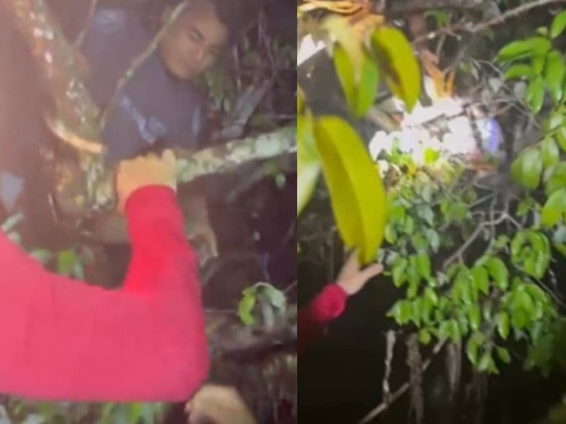 Professor e jovem são resgatados durante forte temporal após naufrágio no AM