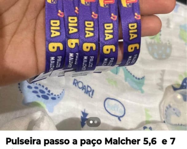 Pulseiras do #SouManaus 2025 são comercializadas ilegalmente em redes sociais