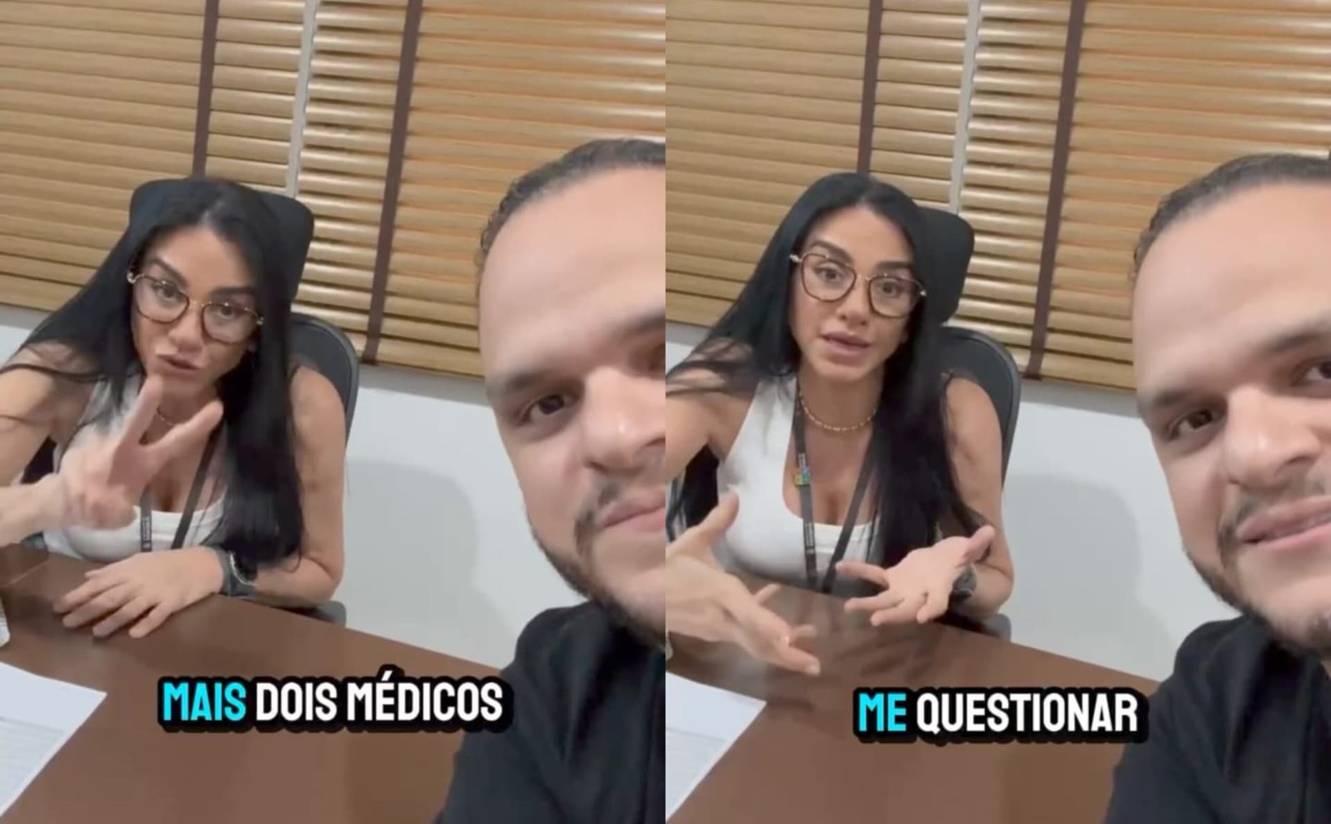 Aldenor Lima, ao lado de Shádia Fraxe, anuncia a convocação de mais dois médicos-veterinários