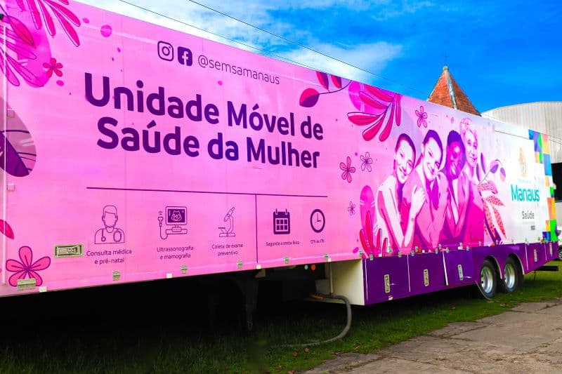 Unidades Móveis de Saúde da Mulher mudam de endereço nas zonas Norte e Leste de Manaus; confira
