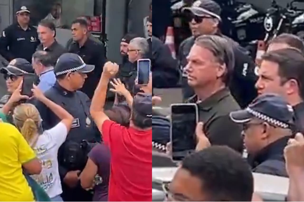 “Anistia já”: apoiadores se reúnem em frente a hospital durante saída de Bolsonaro; vídeo