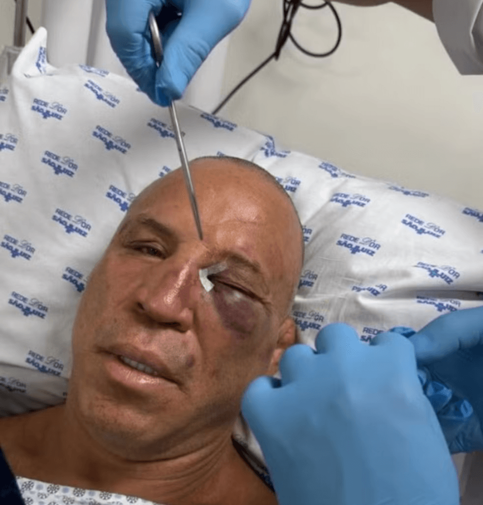 VÍDEO: Luta entre Popó e Wanderlei Silva termina em pancadaria e nocaute inesperado; entenda