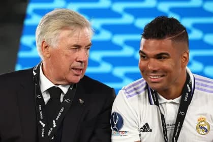 Ancelotti faz elogios a Casemiro após suspensão em jogo contra Bolívia: &#8220;Não existe no Brasil&#8221;