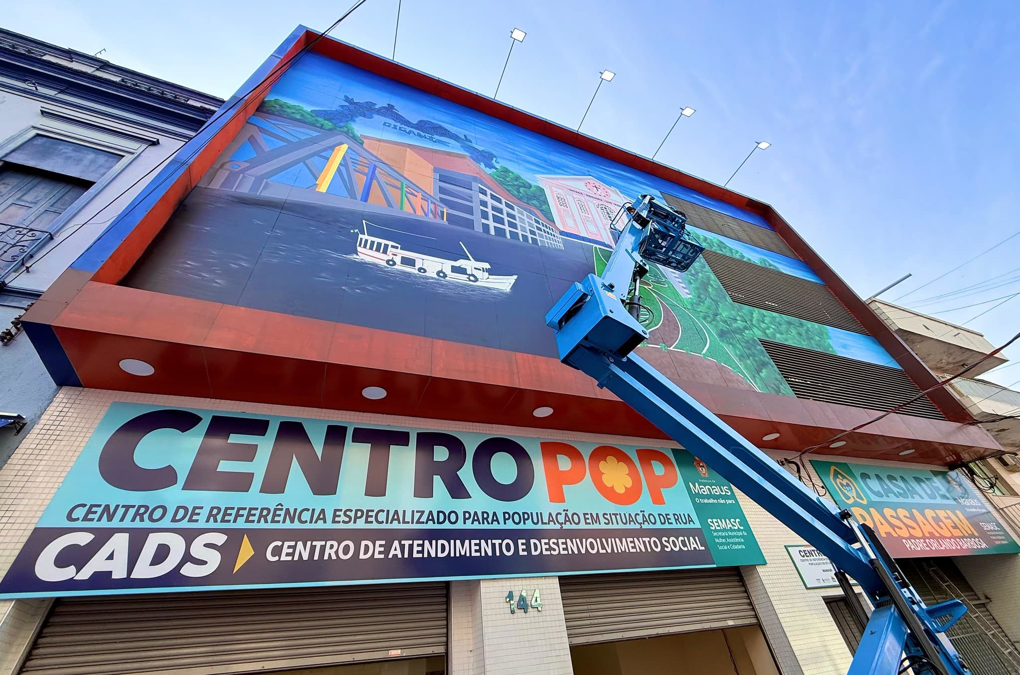 Prefeito inaugura Centro Pop, Casa de Passagem e CADS para acolher pessoas em situação de rua